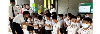 110學年度第二學期全園茹素活動開始啟動，以素換素作為獎勵